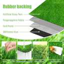 STARROAD-TIM 39.3 x 31.5 inches Artificial Grass Rug Turf for Dogs Indoor Outdoor Fake Grass for Dogs Potty Training Area Patio Lawn Decoration