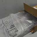 DINDON Pull Out Cabinet Organizer (14" W X 21" D), Cabinet Pull Out Shelves, 2 Tier Pull Out Drawers for Kitchen Cabinets, Wire Basket Slide Out Shelf for Cabinet Organization in Kitchen, Pantry (14'' W X 21'' D, Chrome)