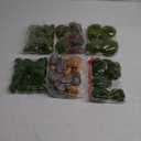 Tigeen 100 Pcs Green Moss Balls Faux Artificial Moss Rocks Decorative Covered Moss Stones Fake Green Moss Decor for Fairy Garden Potted Plants Landscaping Table Centerpiece Floral Decor (Rock Style)