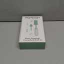 Momcozy Bottle Brush Kit with Push-Press Foam Design - Newborn Essentials Gift, Portable Cleaning Tool for Home & Travel, Baby Bottle Cleaner Brush for Breast Pumps & Nipples, Green (Press Bubble Style)