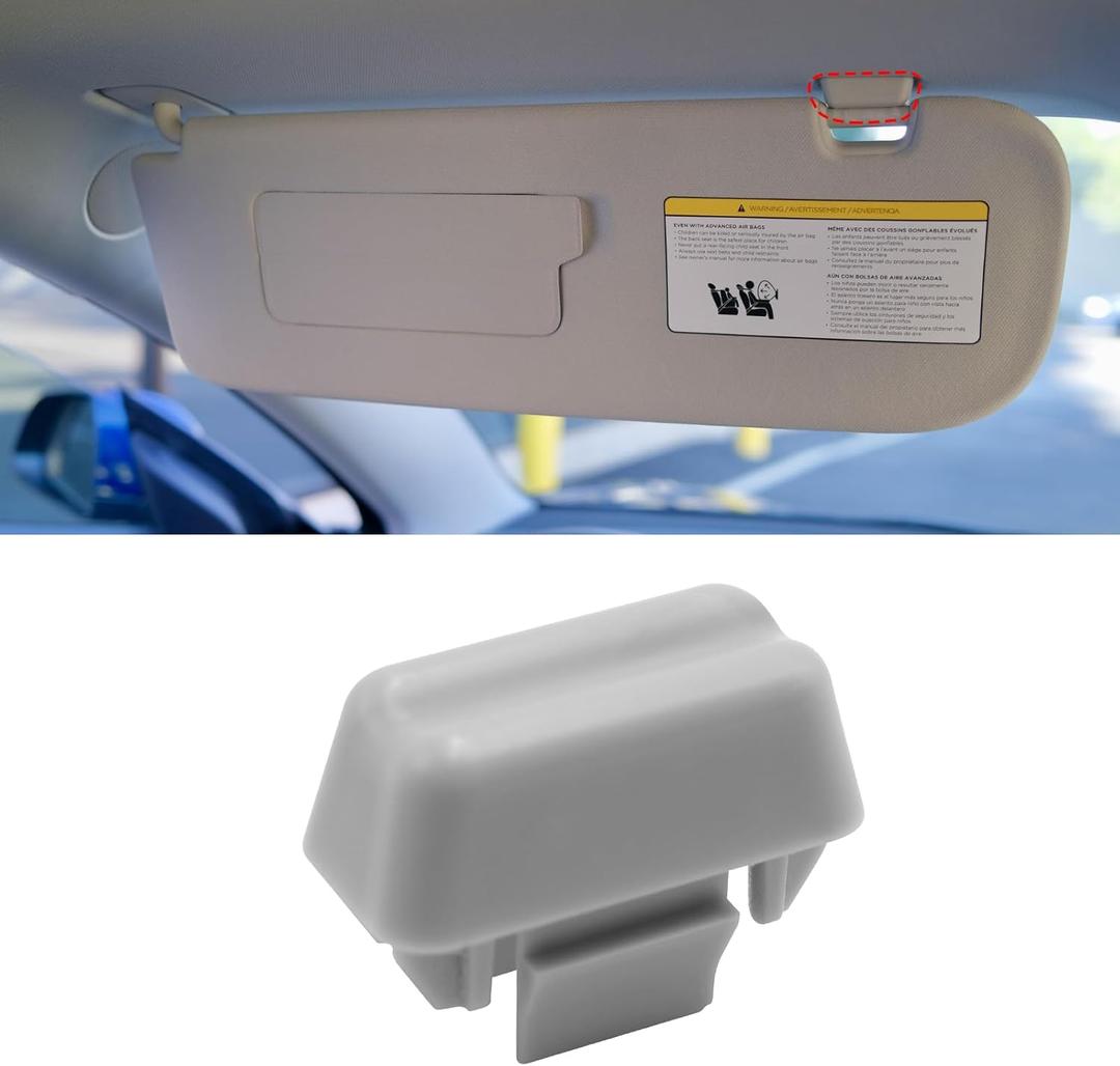 Jaronx Compatible with Tesla Magnetic Sun Visor Clips for Model 3 2021-2023/Model Y 2021-2023, Interior Magnetic Sun Visor Hook Repair Retainer Clip Replacement for Tesla 3/Y Accessories(1533088-00-C)