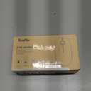 VssoPlor Wireless Mouse, 2.4G Slim Portable Computer Laptop Mouse with Nano Receiver Quiet Silent Optical Mice for Notebook, PC, Laptop, Computer-White and Gold