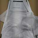 VASAGLE Storage Cabinet, Storage Organizer Rack Stand for Bathroom, Living Room, Bedroom, Multifunctional Corner Unit, 2 Drawers, 35 Inches in Height, White UBBC42WT