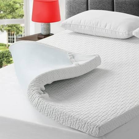 Bedluxury 3 Inch Full Size Mattress Topper Gel Memory Foam, High Density Soft Foam Mattress Pad Cover for Pressure Relief, Bed Topper with Removable Breathable Cover