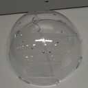 ABOOFAN 1Pc Transparent Food Tent Cover Round Food Cover for Kitchen for Keeping Desserts Fresh and Protected Half Open Design for Easy Use for Home and Restaurant