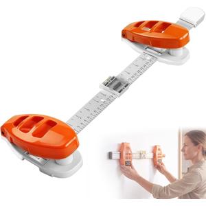 Level Hang Magnetic Ruler, Precisely measure the frame dimensions for Wall Decor Alignment,There is a level inside, allowing you to easily install the picture frame and wall accessories.