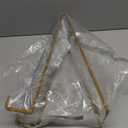 TR-LIFE 16 Inch Gold Metal Plate Stand (2 Pack) - Heavy Duty Display Stand for Extra-Large Plates, Frames, Platters and Art