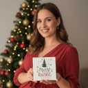 Heart's Sign 2-in-1 Christmas Pregnancy Ornament 2025 | Bumps First Christmas Ornament 2025 | Mom to Be Gifts | Expecting Mom Gifts for Xmas (Deer)