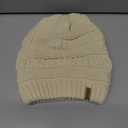 FURTALK Womens Winter Knit Slouchy Beanie Hat Warm Knitted Skull Ski Cap Hats for Women (One Size, Beige-)