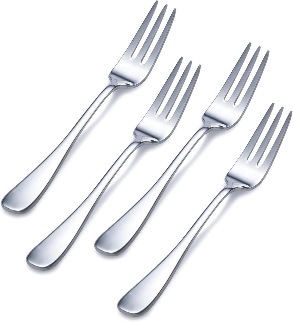 Towle Living Basic Stainless Steel Cocktail Fork, Set of 4