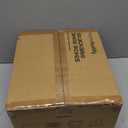 Shoe Organizer for Closet, Foldable Shoe Storage Bins with Clear Cover, Space Saving Shoes Holder with 4 Handles, Large Adjustable Shoe Box Storage Containers, Fits 12-24 Pairs, 2 Pack, Beige