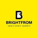 BRIGHTFROM Foaming Soap Dispenser Pump Bottles, BPA Free Empty Refillable Plastic Container for Liquid Soap - Kitchen, Bathroom, Commercial - 8oz (250ml) Pack of 2 Clear