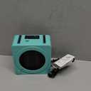 Gaiatop Mini Space Heater, Lightweight PTC Ceramic Fast Heating 500W Energy Efficient for Indoor Use, Overheating & 45 Tip-Over Protection, Portable Desk Electric Heaters for Office Home Green