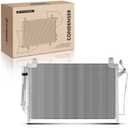 A-Premium Air Conditioning A/C Condenser Compatible with 2007-2012 Mazda CX-7 2.3L 2.5L, Replace# EGY16148ZB