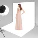 White Background for Photography, Photobooth Professional Photo Backdrop Curtains, Studio Portrait Video Teams Photo op Backdrop Solid Color Backdrops for Photography 6x9FT