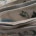 GarveeHome Washable Rugs 5x7 for Bedroom Modern Floral Area Rug Large Living Room Rug with Rubber Backing Non Slip Non Shedding Low Pile Folding Floor Cover for Dining Room Nursery EntryBeige