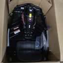 Razor Crazy Cart DLX - 24V Electric Drfting Go Kart - Enhanced Drift Bar, Brodie Knob Steering, Variable Speed, Up to 12 mph,Black/Red