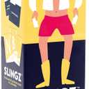 Slingz by Blue Orange Games, Fast and Hilarious Word Card Party Game of Categories for Ages 10 & Up, 2 to 7 Players