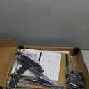 AX WABER Keyboard Tray Under Desk Pull Out with Extra Sturdy C Clamp Mount System, 27.3 (32.5 inch Including Clamps) x 11 Inch Slide-Out Platform Computer Drawer for Typing Vintage AX01WG02