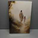 Jesus Wall Art Picture Christian Canvas Poster Prints Follow Me Painting Wall Decor for Living Room Kids Room Bedroom 16x24in Unframed