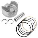 Caltric Cylinder Piston Ring compatible with Yamaha Raptor 700 YFM700R 2006 2007-2014 Standard Bore