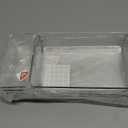 6 Pack Large Clear Plastic Drawer Organizer Trays, Acrylic Kitchen Drawer Organization and Storage Dividers, Non-Slip Storage Bins for Makeup, Kitchen Utensils, Bathroom, Jewelries and Office Desk