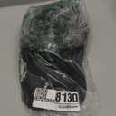 Novelty Hair Visor Sun Cap Wig Peaked Baseball Hat with Spiked Hairs (One Size, Black Grey)