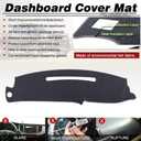 Dash Cover Custom Fit for 1997-2000 Chevy Chevrolet Silverado/GMC Sierra C1500 C2500 C3500 K1500 K2500 K3500, 1997-1999 GMC Yukon/Chevy Tahoe, Dashboard Cover Mat Pad(Gray)