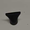 UAIAGM 1PCS Hair Dryer Attachment Universal Black Plastic Blower Nozzle Replacement Styling Tool for Home Use or Professional Salon Hairdressing Blow Outer Diameter 4.2cm to 4.6cm