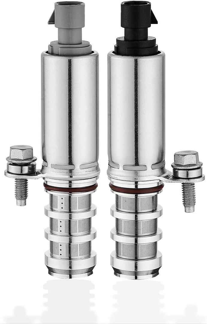 Intake and Exhaust Camshaft Position Actuator Solenoid Valve Kit - Replaces 12655421, 12655420 - Fits Chevy Cobalt, HHR, Malibu, Equinox, GMC Terrain, Pontiac G6 and more GM Vehicles - 2.0, 2.2, 2.4L