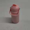 Kerilyn Kids Water Bottle, Stainless Steel Insulated Water Bottle For Kids, School, Boys Girls - Toddler Cup With Straws, Leak-proof, BPA Free, Pink, 12 oz