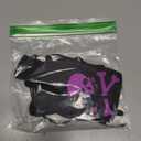 40 Pieces Halloween Banner Set, Includes 8 Skull Banner 16 Glittery Pick Your Poison Paper 16 Bat Stickers Spooky Party Decor for Halloween Haunted House