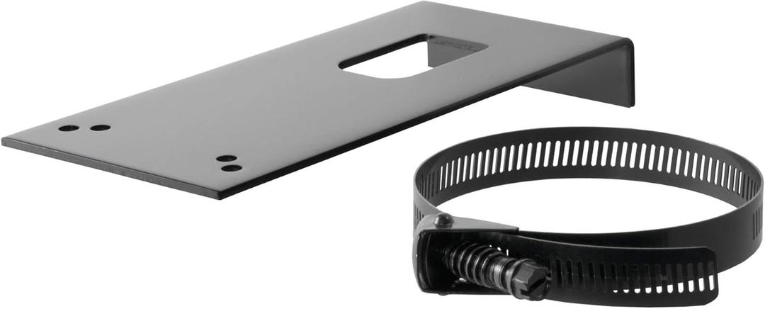 CURT 57202 Vehicle-Side Trailer Wiring Harness Clamp-On Bracket Mount for 7-Way Round or RV Blade