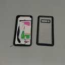 Lanhiem for Samsung Galaxy S10 Case, IP68 Waterproof Dustproof Case with Built-in Screen Protector, Rugged Full Body Shockproof Protective Cover for Galaxy S10 6.1 inch (Black/Clear)