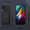 Compatible for TCL 50 XE 50XE 5G Phone Case, Folding Card Holder/Slots Kickstand/Stand Wallet Shockproof Protective Cover Case for TCL 50 XE 50XE 5G - Black