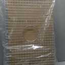 29.5 in. x 15.5 in. Centre Drain Sink Protector with Supersoft Silicone Feet in 304 Grade Stainless Steel