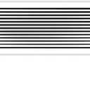 HVAC Premium 14'' X 6'' Aluminum Return Grille - Easy Air Flow - Linear Bar Grilles [Outer Dimensions: 15.875'' w X 7.875'' h]
