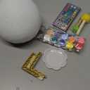 LOGROTATE Moon Lamp, 16 Colors LED Night Light for Kids 3D Printing Moon Light with Stand& Remote/Touch Control & Timing, Moon Light Lamp for Kid Friend Birthday Gifts, Room Decor (Diameter 4.8 INCH)