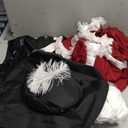 Funna Pirate Costume Women Adult Outfit 5 Piece with Hat Pirate Skirt Belt (X-Large (16-18), Black)