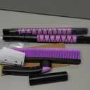 Gardzen 57" Extendable Snow Brush with Ice Scraper for Car Windshield, 2-in-1 Rotating Head Snow Remover for SUV, Truck, and Car