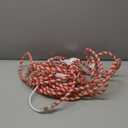 Joiedomi 40FT LED Candy Cane Rope Lights, Waterproof Outdoor 360 LED Christmas Decor Lights for Garden Yard Party Xmas Christmas Holiday Decorations (Red & Warm White)