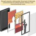 CCCEI Black 5x7 Desk Decor for Home Office, Gifts for Men From Daughter, Unique Thank You, Love Gift Ideal for Brthday, Fathers Day Christmas.