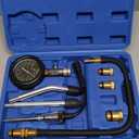 Orion Motor Tech Engine Compression Tester Kit,   Cylinder Compression Tester Kit with Spark Plug Tester, Engine Cylinder Pressure Gauge for Gas Petrol Engines