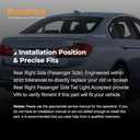 63217313040 Tail Light Right Passenger Side Replacement for BMW 3 Series Sedan 2012-2015, Fits for BMW ActiveHybrid 3 2013-2015, Fits for BMW M3 2015 Replace# BM2805104