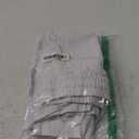 RQP Mens Cotton Linen Shorts Casual Drawstring 7inch Inseam Shorts Stretch Summer Beach Wear (Large, White)