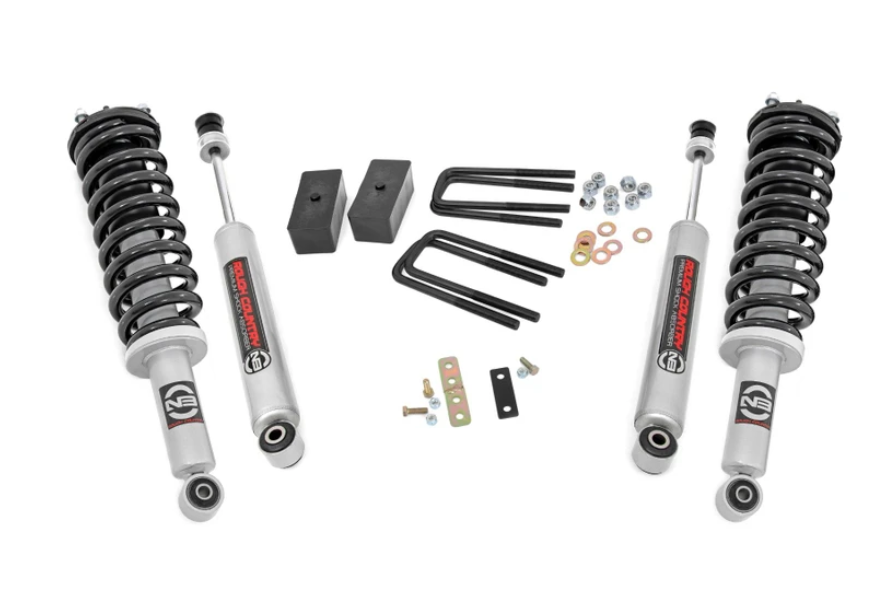 Rough Country 2.5 in. Lift Kit, N3 Struts for Toyota Tundra 4WD 00-06 - 75031