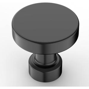 Amerdeco 10 Pack Matte Black Kitchen Cabinet Knobs Single Hole Cabinet Pulls Round Drawer Knobs Dresser Knobs and Pulls for Bathroom Cabinets Amerdeco 10 Pack Matte Black Kitchen Cabinet Knobs Single Hole Cabinet Pulls Round Drawer Knobs Dresser Knobs and Pulls for Bathroom Cabinets