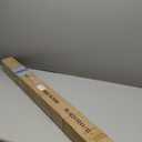 Kemmie 1" Classic Window Curtain Rod with Round Finials Simple Single Telescoping Drapery Rod, 36-72", Bronze