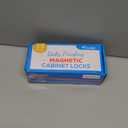 20 Pack Magnetic Cabinet Locks Baby Proofing - Vmaisi Children Proof Cupboard Drawers Latches - Adhesive Easy Installation (Standard)