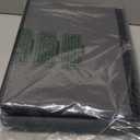 LINMAGCO Ottoman Storage Ottoman with Storage Small Foot Rest Stool Under Desk Stool Short Folding Footrest Linen Cloth Dark Gray 16X12X12IN (Grey)